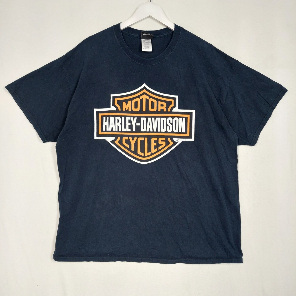 Harley-Davidson Grand Turk T-Shirt Mens 2XL Bar & Shield Graphic Tee